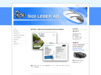 sigi-leber.ch Webseite Vorschau