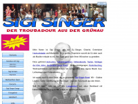 sigisinger.at Webseite Vorschau