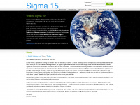 sigma15.de Webseite Vorschau