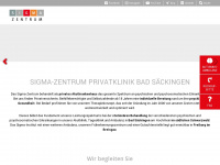 sigma-zentrum.de Webseite Vorschau