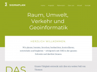 sigmaplan.ch Webseite Vorschau