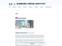 sigmund-freud-institut.de Webseite Vorschau