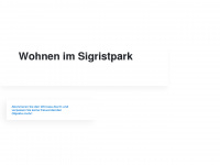 sigristpark.ch Webseite Vorschau