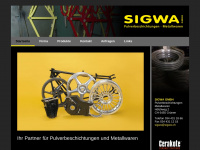 sigwa.ch Webseite Vorschau