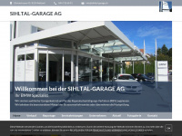 sihltal-garage.ch Webseite Vorschau
