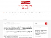 sikopharma.at Webseite Vorschau