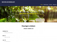 sikora-schiessler.at Webseite Vorschau