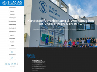 silac.ch Webseite Vorschau