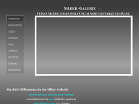 silber-galerie.de Webseite Vorschau
