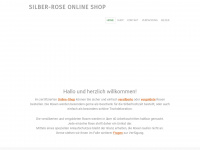 silber-rose.de Webseite Vorschau