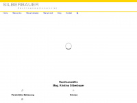 silberbauer.co.at Webseite Vorschau