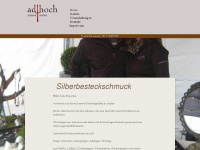 silberbesteckschmuck.de Webseite Vorschau