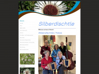 silberdischtle.ch Webseite Vorschau