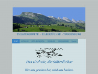 silberfuchstheater.ch Webseite Vorschau