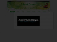 silentgreenband.de Webseite Vorschau