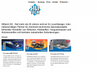 silitech.ch Webseite Vorschau
