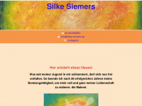 silke-siemers.de Webseite Vorschau