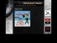 silverball-music.de Webseite Vorschau