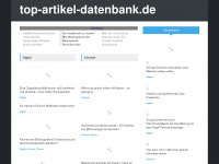 top-artikel-datenbank.de Webseite Vorschau