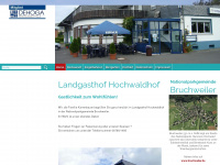 landgasthof-hochwaldhof.de Webseite Vorschau
