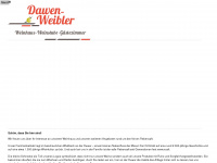 dawen-weibler.de Webseite Vorschau