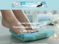 silvias-pedicure.ch Webseite Vorschau