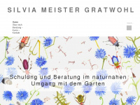 silviameister.ch Webseite Vorschau