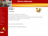 silvias-naehstube.ch Webseite Vorschau