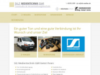 silz-medien.de Webseite Vorschau