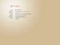 sima-psychologie.at Webseite Vorschau