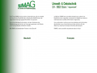 simag-umwelttechnik.ch Webseite Vorschau