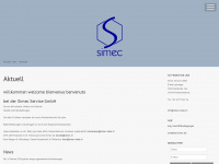 simec-trade.ch Webseite Vorschau