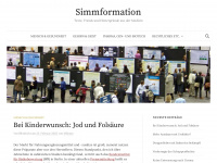 simmformation.de Webseite Vorschau