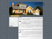 simmox.de Webseite Vorschau