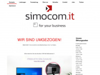 simocom.de Webseite Vorschau