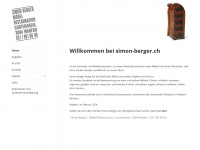 simon-berger.ch Webseite Vorschau