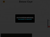 simone-caye.de Webseite Vorschau