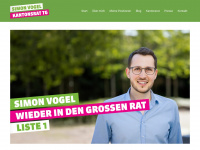 simonvogel.ch Webseite Vorschau