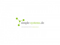 simple-systems.de Webseite Vorschau