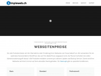 simpleweb.ch Webseite Vorschau