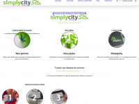simplycity.ch Webseite Vorschau