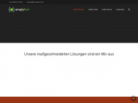 simplytech.de Webseite Vorschau