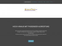 sinatec.ch Webseite Vorschau