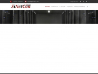 sinetcon.de Webseite Vorschau