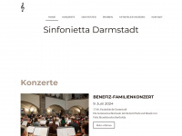 sinfonietta-darmstadt.de Webseite Vorschau