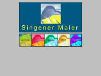 singener-maler.de Webseite Vorschau