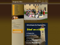 singkreis-wim.at Webseite Vorschau