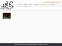singkreis-wetzikon.ch Webseite Vorschau
