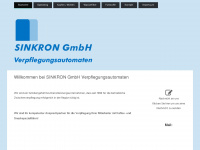 sinkron.de Webseite Vorschau