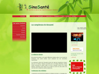 sinosante.ch Webseite Vorschau